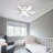 30W Socket Fan Light E26/27 Screw in Ceiling Fan with Light for Garage Bathroom