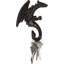 Ensemble de 2 sculptures murales en forme de dragon Sentinel Guardian