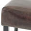 30-inch Leather Backless Bar Stool,Set of 2
