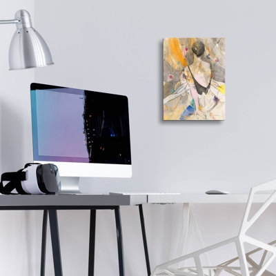 Art mural en verre House of Hampton® «Ballerina 2» par Albena Hristova