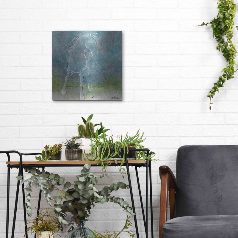 And You' by Sam Asllani, Metal Wall Art, 12" H x 12" W