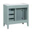 Meuble-lavabo de salle de bain moderne élégant avec lavabo et rangement spacieux, 36 po-822790388-822790389