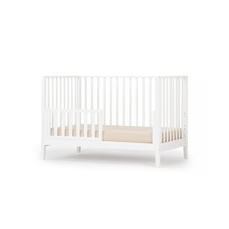Lala 3 -in-1 Convertible Crib, White