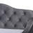Varol Contemporary Queen Size Upholstered Daybed in Gray, 39.40"H X 88.60"W X 63.90" L-1487411366-1487411365