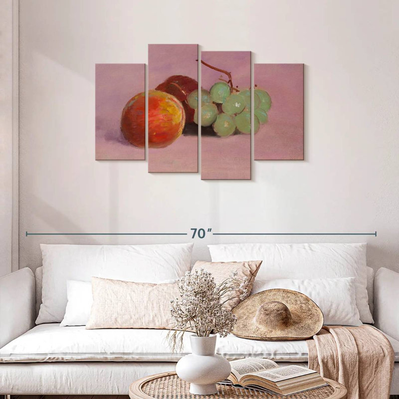 Yarlin Nature morte aux fruits 1905, H 27 po x l 43 po