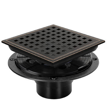 4.25 Round Shower Drain Cover in Oil Rubbed Bronze