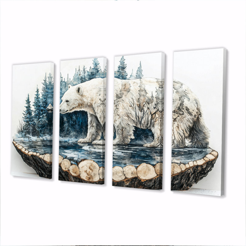 Terral - Art - Pour le salon, 4, H 28 po x l 48 po