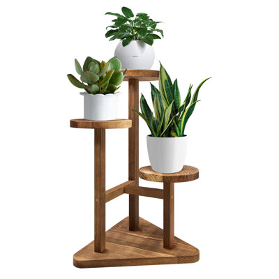 Abdullatif Wood Plant Stand