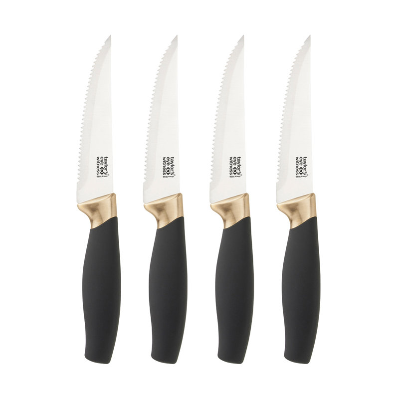 Taylors Eye Witness 4 Piece Stainless Steel Steak Knife Set