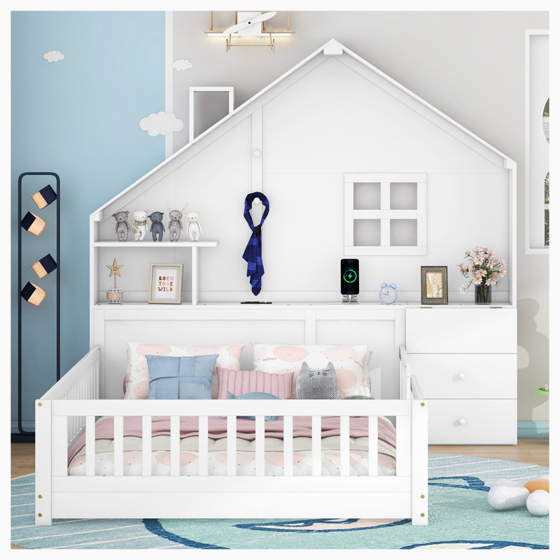 Kids, White, Full / Double