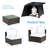 Laresha 4 - Person Patio Conversation Sets with Cushions-31204079