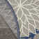 Ciann Floral Blue Multicolor Indoor / Outdoor Area Rug
