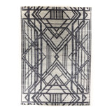 Hand Knotted Geometric Area Rug