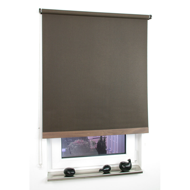 Opaque Solar Shade, 140cm W x 180cm L, Dark brown