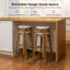 Ensemble de 2 tabourets de bar et tabourets de bar-129756456-129756457