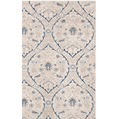 Avira Ikat Light Gray Area Rug
