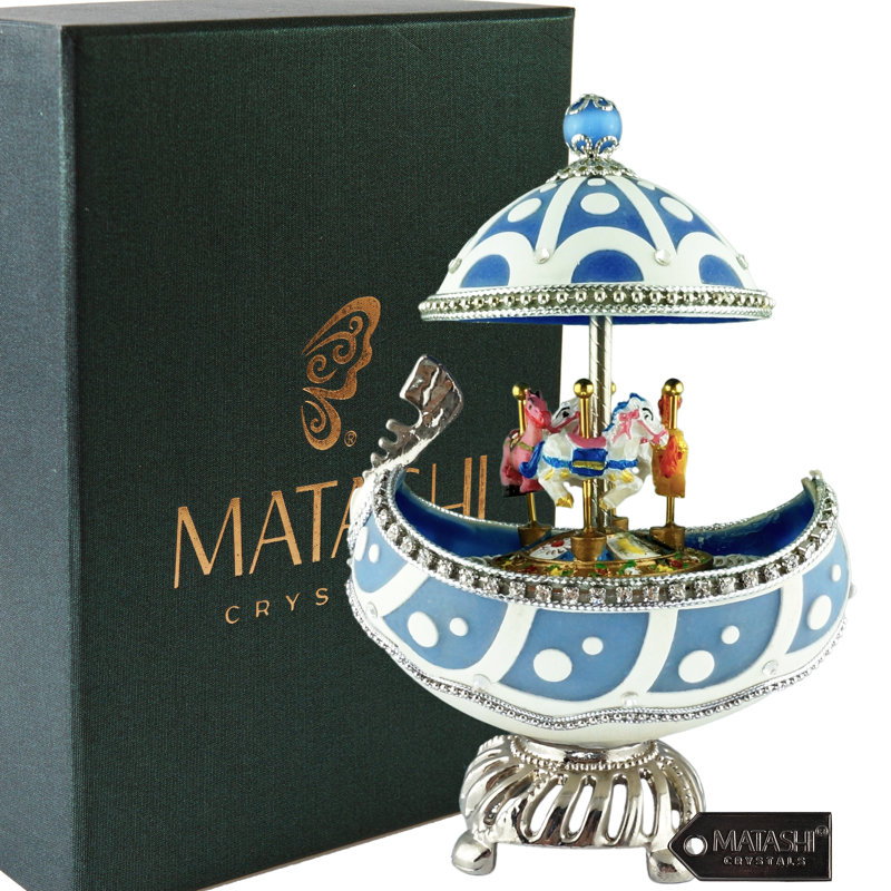 Sculpture en forme d’œuf de Fabergé