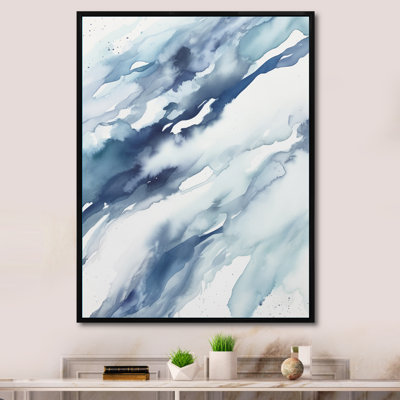 Blue Whirlwind IV, reproduction d'art sur toile