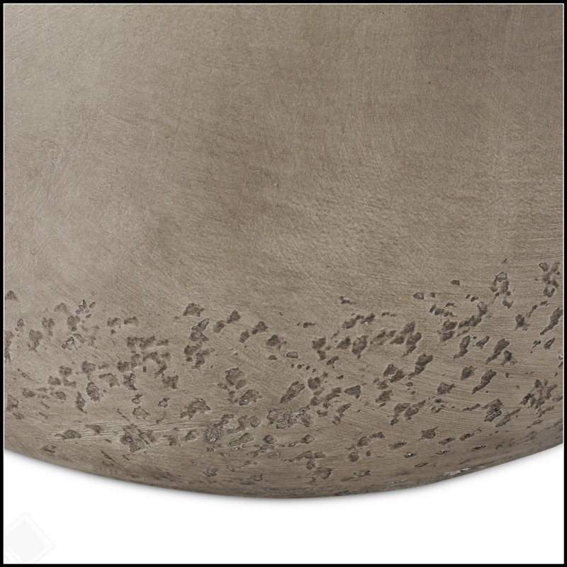 Table d'appoint ORION Boho Charm avec construction en béton durable et esthétique moderne pour une décoration intérieure élégante