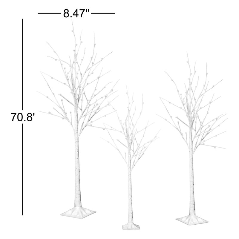 Arbre de Noël illuminé 5,9 pi