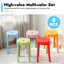 Tabouret rond en plastique portable-88958193