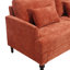 Canapé en chenille de style Mid-Century moderne avec coussins amovibles-1978548691