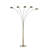 Micah 88'' Gold Tree Floor Lamp