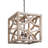 Bollington 4 - Light Lantern Geometric Chandelier