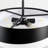 21.56" 5-Light Modern Dimmable Drum Chandelier-1367245194