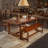 Blakely Elegant Acacia Wood Rectangular Dining Table-664323350
