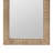 Japandi Natural Seagrass Rectangular Wall Mirror