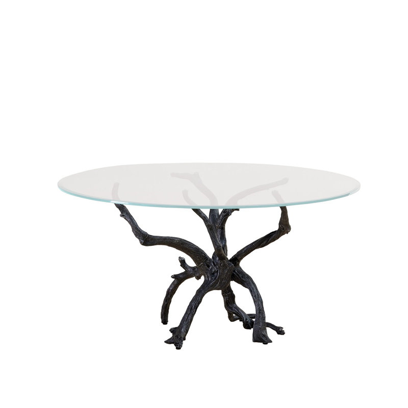 Round Glass Dining Table