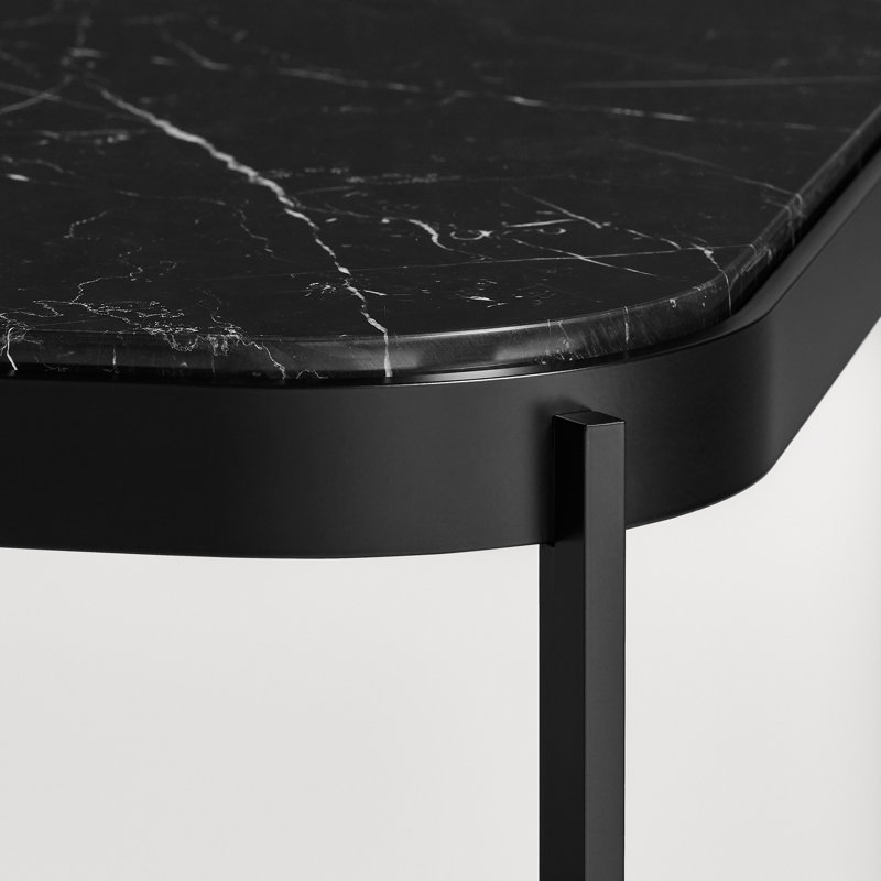 Comehither 45'' Marble Top Console Table
