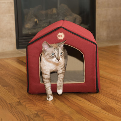 Maisonnette pour chat portable