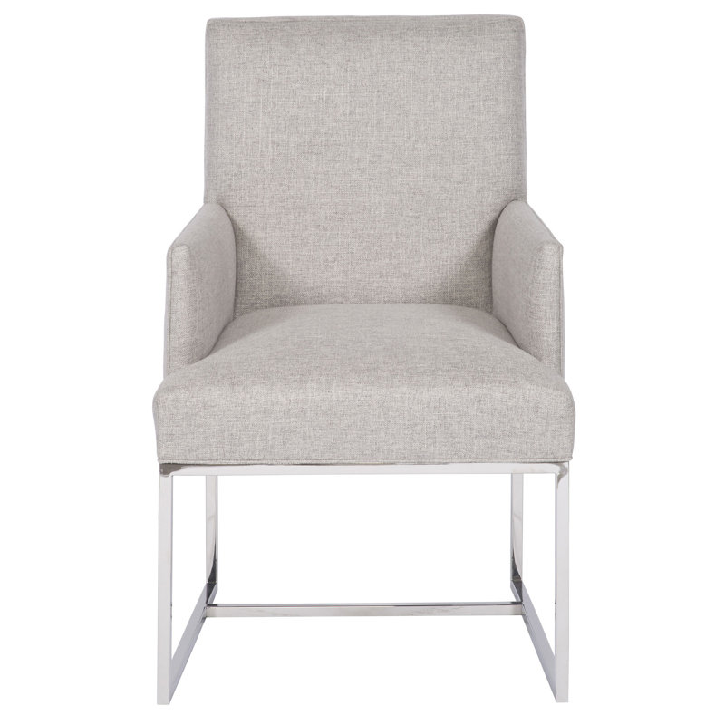 Colton Arm Chair, Polyester Blend Kennelly Snow