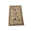 Tapis oriental crème à motif floral 2 x 3 pi