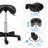 Wyano Adjustable Height Ergonomic Industrial Stool Wheels