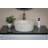 Eden Bath 15.75'' Beige Stone Circular Bathroom Sink