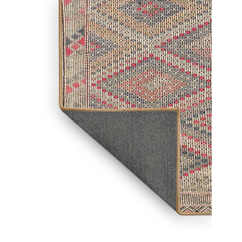 Tapis brun/gris zone contemporaine, Rectangle 4 pi x 6 pi