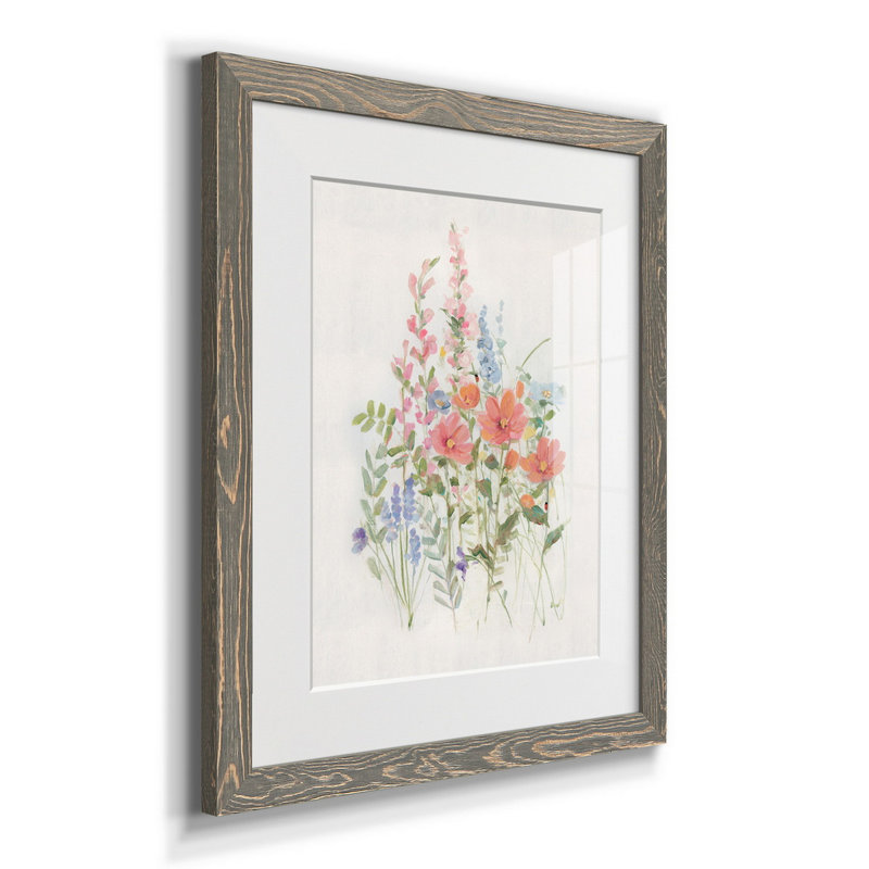 Sweet Summer Picks II - Cadre photo, reproduction d'art sur papier, gris, H 20 po x l 17 po x P 1,5 po