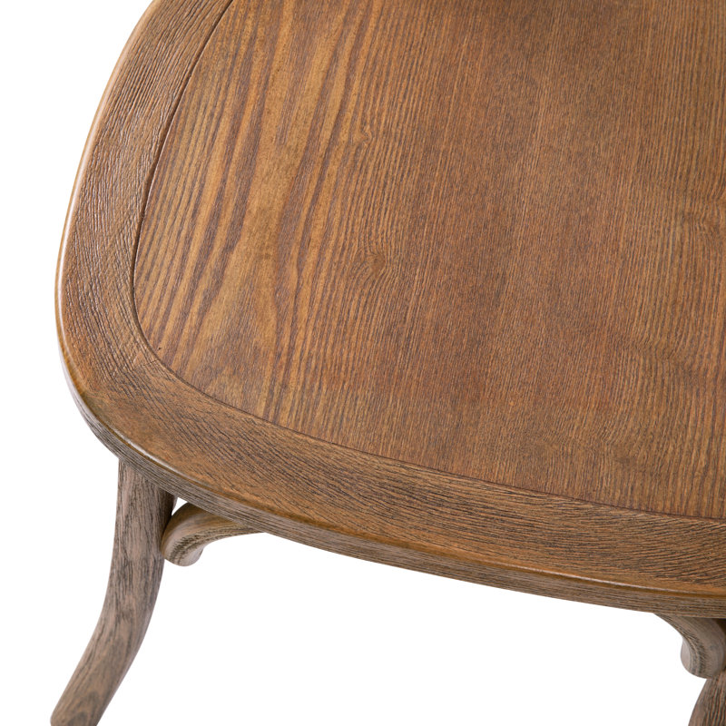 Chaise de bistro en bois Aroust, Naturel, 1