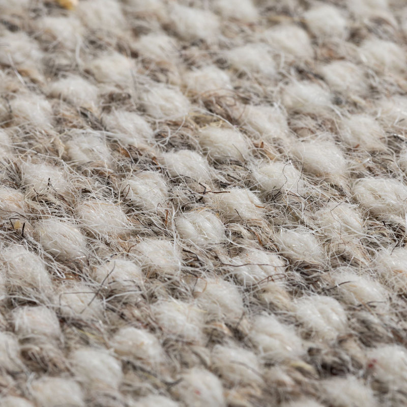 Bludovice Wool Hand Woven Kilim, Silver, Rectangle 120 x 180cm