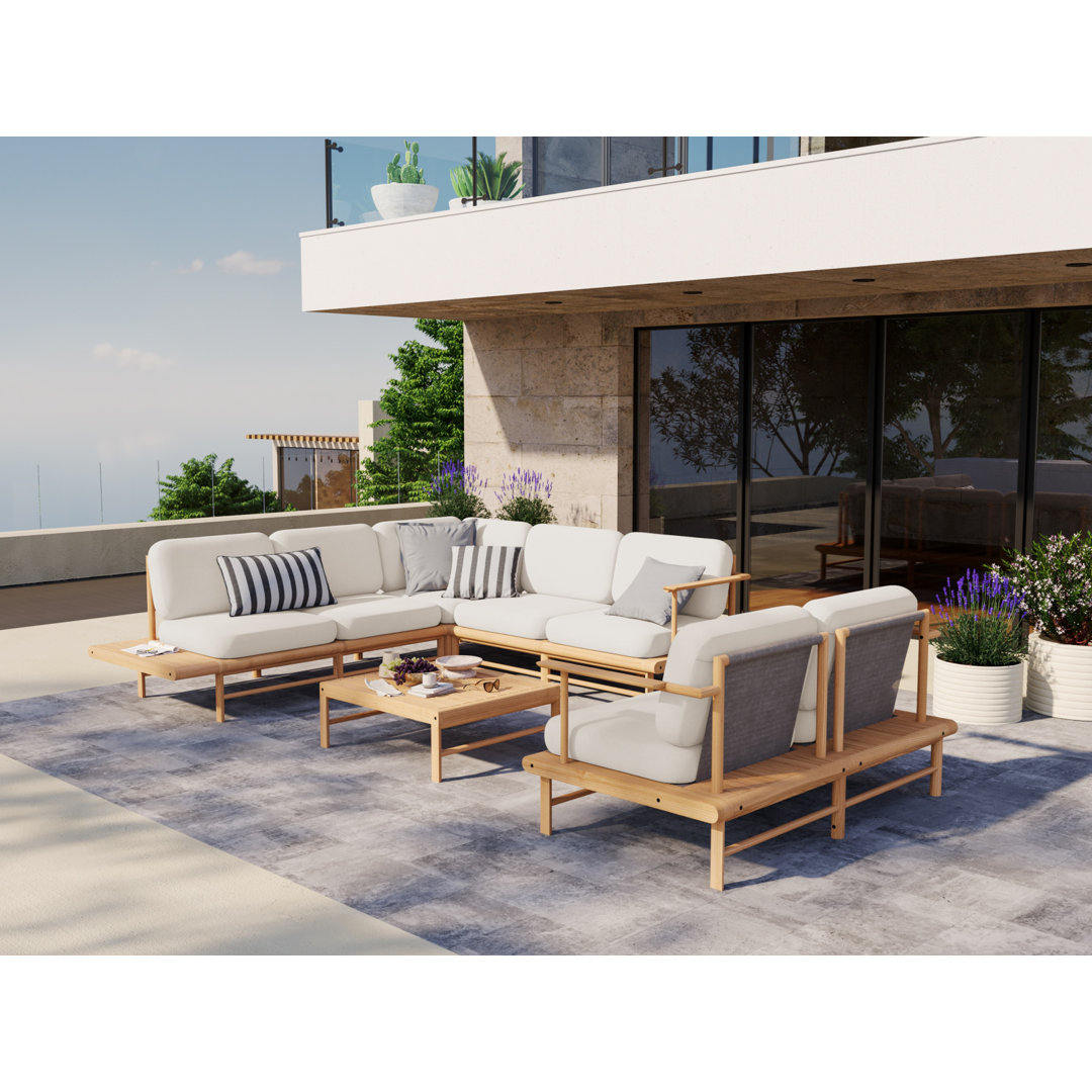 Gartensofa Calme Jardin mit Kissen