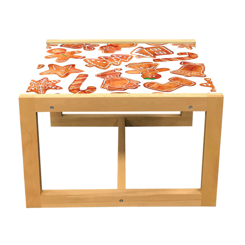 Iobst Four Leg Coffee Table, 62cm H x 46cm W x 40cm D