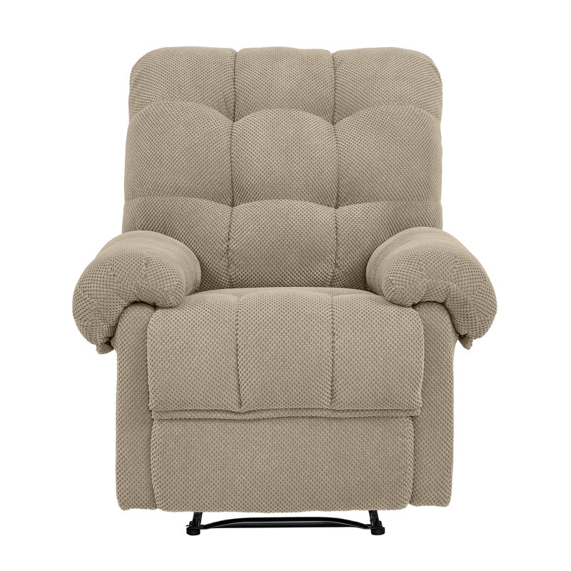 Fauteuil inclinable manuel rembourré 36 po, Chameau
