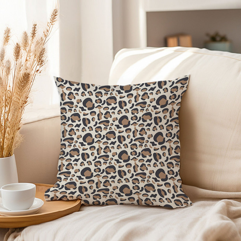 Animals Abstract Leopard Pattern I Modern, 20"H x 20"W