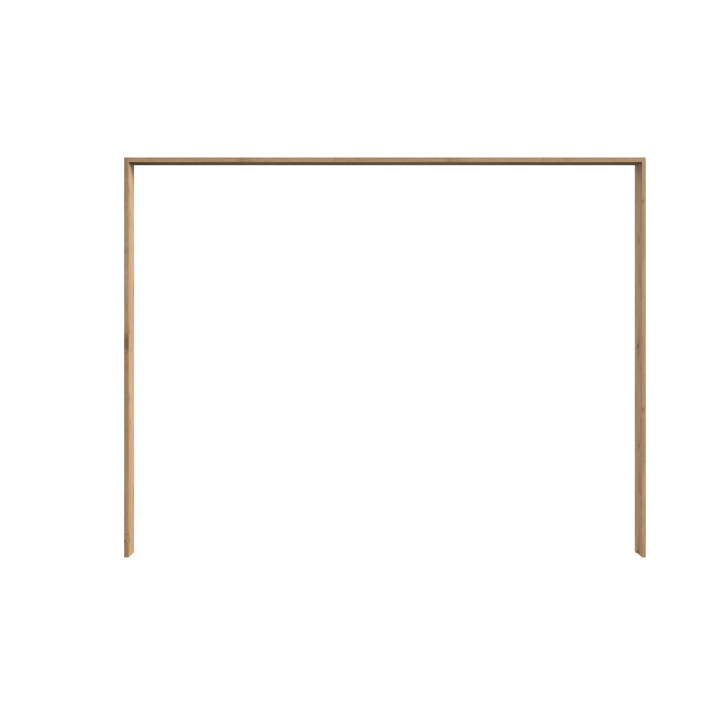Vosburg 228cm Hardware, Plank Oak, 213cm H x 228cm W x 12cm