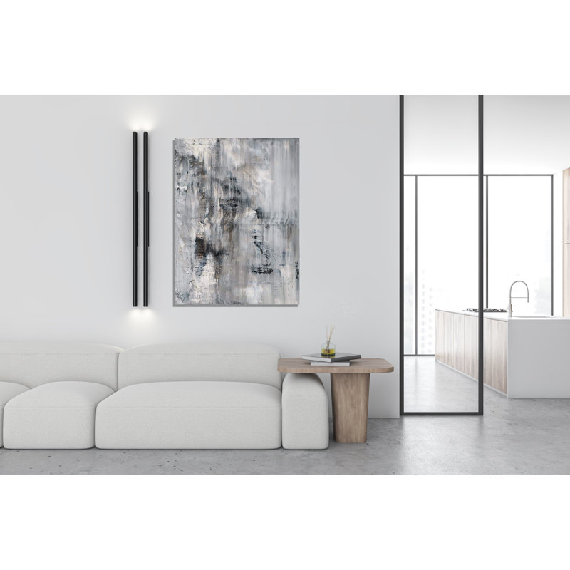 Abstract Print by John Beard, 48" H x 36" W x 1.5" D, Wrapped Canvas