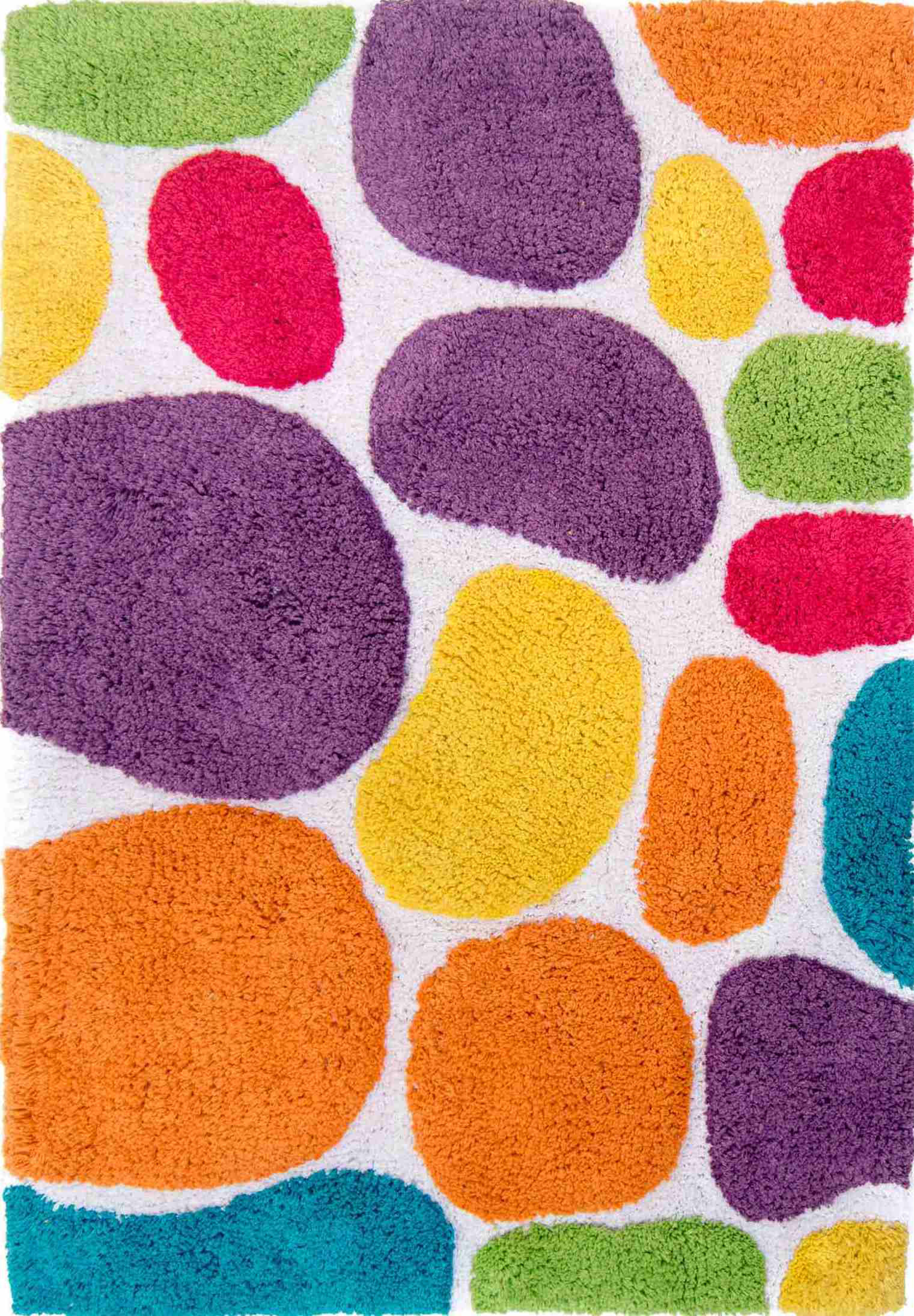 Brayden Studio Gallager Brights Rectangle 100% Cotton Non-Slip Polka Dots  Bath Rug & Reviews - Wayfair Canada