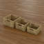 JVL Seagrass Wicker Decorative Basket